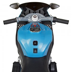 Детский мотоцикл Bambi M 4202 EL-4 BMW, синий