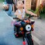 Детский мотоцикл Bambi M 4251-2 Police, черный