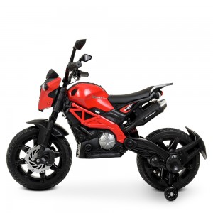 Детский мотоцикл Bambi M 4267 EL-3 Harley Davidson, красный