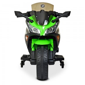 Детский мотоцикл Bambi M 4268 L-5 Kawasaki Ninja, зеленый