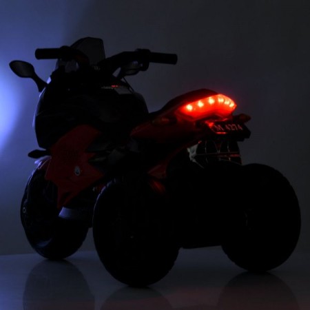 Дитячий мотоцикл BMW K1300S Bambi M 4274EL-5, зелений, 2 мотори по 35W, EVA, екошкіра, MP3, USB, TF