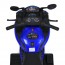Детский мотоцикл Ducati Bambi Racer M 4454ELR-4 синий, с пультом управления, 2 мотора по 35W, EVA, кожа, MP3/USB/TF