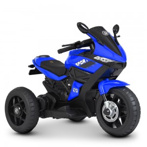 Детский мотоцикл Bambi M 4454-1 L-4 BMW, синий