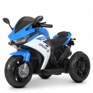 Дитячий мотоцикл Bambi M 4622-4, синій