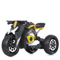 Дитячий мотоцикл Bambi M 4827 EL-6, жовтий