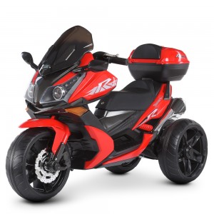 Дитячий мотоцикл Bambi M 4852 EL-3, червоний
