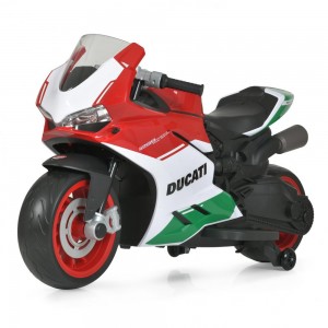Дитячий мотоцикл Bambi M 5009 E-1-3 Ducati, червоно-білий