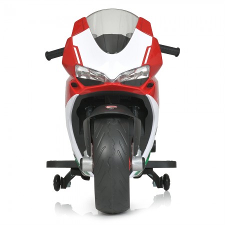 Детский мотоцикл Bambi M 5009 E-1-3 Ducati, красно-белый