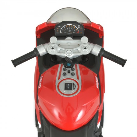Детский мотоцикл Bambi M 5009 E-1-3 Ducati, красно-белый