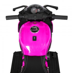 Дитячий мотоцикл Bambi M 5023 EL-8, розовый
