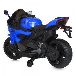Детский мотоцикл bambi M 5036 EL-4 BMW, синий