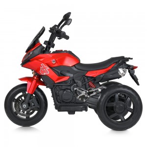 Детский мотоцикл Bambi M 5037 EL-3 BMW, красный