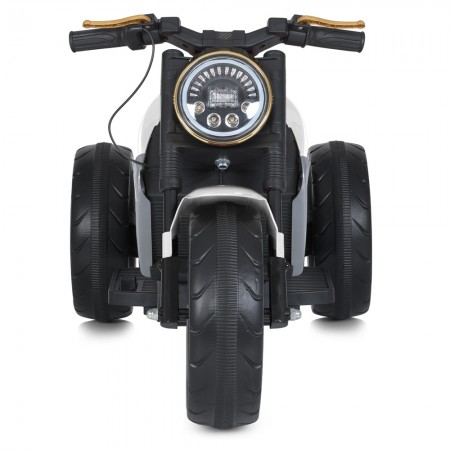 Детский мотоцикл Bambi M 5048EL-1 Harley-Davidson V-Rod белый, 2 мотора по 25W, EVA, кожа, MP3, USB, Bluetooth Детский мотоцикл Bambi M 5048EL-1 Harley-Davidson V-Rod белый, 2 мотора по 25W, EVA, кожа, MP3, USB, Bluetooth