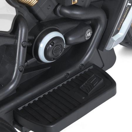 Детский мотоцикл Bambi M 5048EL-1 Harley-Davidson V-Rod белый, 2 мотора по 25W, EVA, кожа, MP3, USB, Bluetooth Детский мотоцикл Bambi M 5048EL-1 Harley-Davidson V-Rod белый, 2 мотора по 25W, EVA, кожа, MP3, USB, Bluetooth