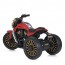 Дитячий мотоцикл Bambi M 5048 EL-3, червоний