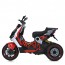 Детский мотоцикл Bambi M 5744 EL-3 Скутер, красный