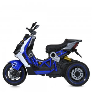 Детский мотоцикл Bambi M 5744 EL-4 Скутер, синий