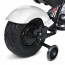 Дитячий мотоцикл Harley-Davidson Fat Boy M 6016AL-1, 1 мотор 350W, Bluetooth, USB, TF, екошкіра, надувні гумові колеса, білий