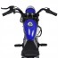 Дитячий мотоцикл Harley-Davidson Fat Boy M 6016AL-4, 1 мотор 350W, Bluetooth, USB, TF, екошкіра, надувні гумові колеса, синій