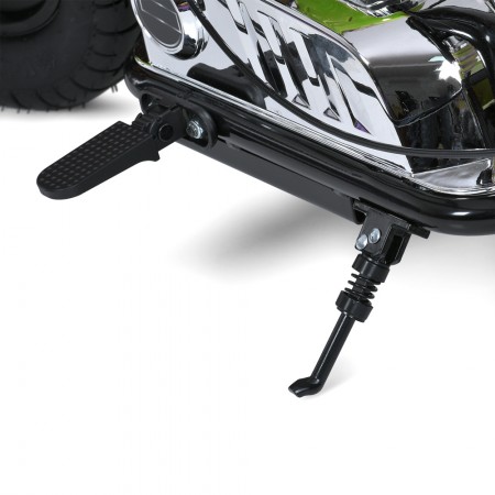 Дитячий мотоцикл Harley-Davidson Fat Boy M 6016AL-5, 1 мотор 350W, Bluetooth, USB, TF, екошкіра, надувні гумові колеса, зелений
