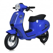Мотоцикл M 6017AL-4 1*350W, 2*12V10AH, MP3, кожа, голубой