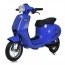 Мотоцикл M 6017AL-4 1*350W, 2*12V10AH, MP3, кожа, голубой