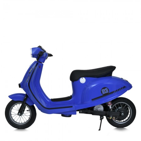 Мотоцикл M 6017AL-4 1*350W, 2*12V10AH, MP3, кожа, голубой