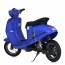 Мотоцикл M 6017AL-4 1*350W, 2*12V10AH, MP3, кожа, голубой