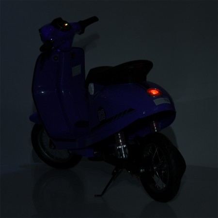 Мотоцикл M 6017AL-4 1*350W, 2*12V10AH, MP3, кожа, голубой