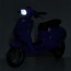 Мотоцикл M 6017AL-4 1*350W, 2*12V10AH, MP3, кожа, голубой
