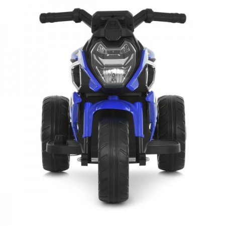 Детский мотоцикл BMW S1000R M 6262EL-4, 2 мотора по 25W, EVA, кожа, Bluetooth, USB, TF, синий