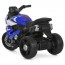 Детский мотоцикл BMW S1000R M 6262EL-4, 2 мотора по 25W, EVA, кожа, Bluetooth, USB, TF, синий