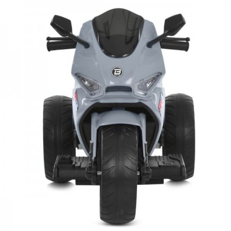 Детский мотоцикл Aprilia RS 660 RSV4 M 6265EL-11 серый, 2 мотора по 35W, EVA, кожа, Bluetooth, USB, TF Детский мотоцикл Aprilia RS 660 RSV4 M 6265EL-11 серый, 2 мотора по 35W, EVA, кожа, Bluetooth, USB, TF