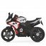 Детский мотоцикл Kawasaki Ninja M 6267EL-3 красный, 2 мотора по 35W, EVA, кожа, Bluetooth
