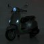 Дитячий мотоцикл Vespa Primavera M 6288EL-11-4, 1 мотор 45W, EVA, шкіра, MP3, Bluetooth, сіро-синій Дитячий мотоцикл Vespa Primavera M 6288EL-11-4, 1 мотор 45W, EVA, шкіра, MP3, Bluetooth, сіро-синій