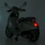 Детский мотоцикл Vespa Primavera M 6288EL-11-5, 1 мотор 45W, EVA, кожа, MP3, Bluetooth, серо-салатовый