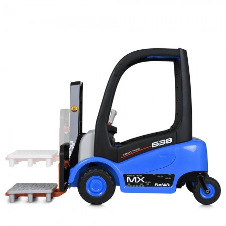 Погрузчик M 5989BLR-4 2, 4G, 1аккум12V9AH, 2мотора 35W, MP3, USB, TF, EVA/пласт., музыка, кожа, голубой Погрузчик M 5989BLR-4 2, 4G, 1аккум12V9AH, 2мотора 35W, MP3, USB, TF, EVA/пласт., музыка, кожа, голубой