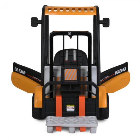 Навантажувач M 5989BLR-6 2, 4G, 1аккум12V9AH, 2мотора35W, MP3, USB, TF, EVA/пласт., музика, шкіра, жовтий