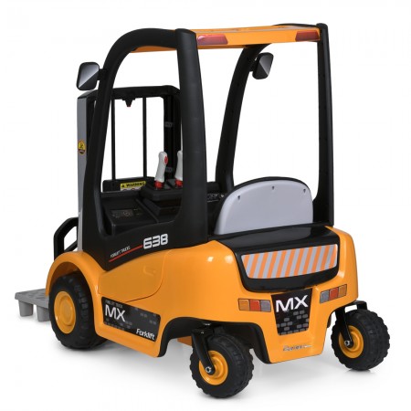Навантажувач M 5989BLR-6 2, 4G, 1аккум12V9AH, 2мотора35W, MP3, USB, TF, EVA/пласт., музика, шкіра, жовтий