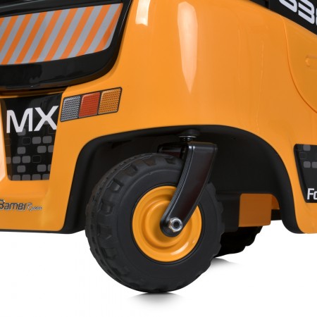 Навантажувач M 5989BLR-6 2, 4G, 1аккум12V9AH, 2мотора35W, MP3, USB, TF, EVA/пласт., музика, шкіра, жовтий