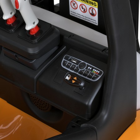 Навантажувач M 5989BLR-6 2, 4G, 1аккум12V9AH, 2мотора35W, MP3, USB, TF, EVA/пласт., музика, шкіра, жовтий
