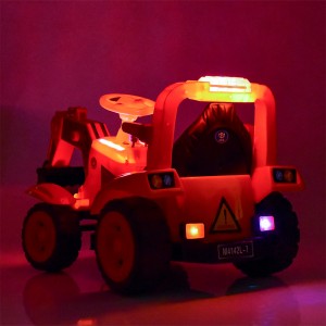 Дитячий електромобіль-Трактор Bambi M 4142 L-7, оранжевий