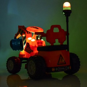 Дитячий електромобіль-Трактор Bambi M 4143 L-7, оранжевий