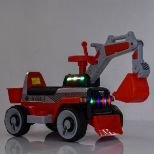 Дитячий електромобіль-Трактор Bambi M 4144 L-7, оранжевий