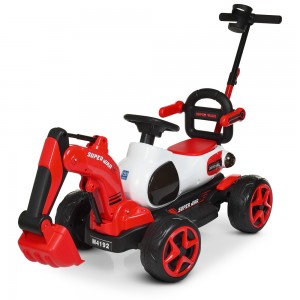 Дитячий електромобіль-Трактор Bambi M 4192-3, червоний