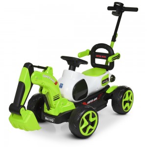 Дитячий електромобіль-Трактор Bambi M 4192-5, зелений