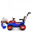 Детский электромобиль Трактор Bambi M 4321 LR-3-4, красно-синий
