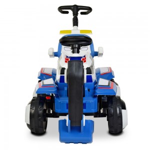 Дитячий електромобіль-Трактор Bambi M 4321 LR-4-1, синьо-білий