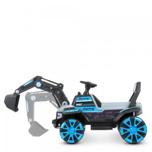 Детский электромобиль Трактор Bambi M 4838 BR-3, синий