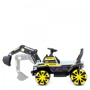 Дитячий електромобіль Трактор Bambi M 4838 BR-6, жовтий